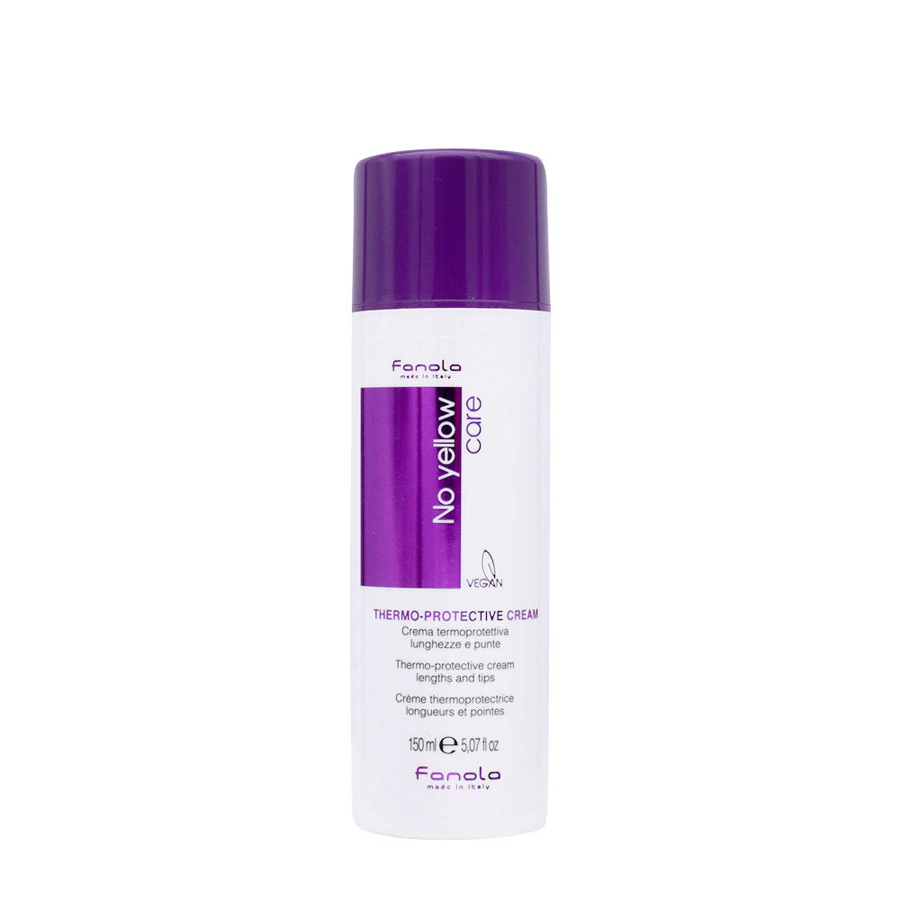 Fanola No Yellow Thermo-Protective Cream Termoprotettore in crema Lunghezze e Punte