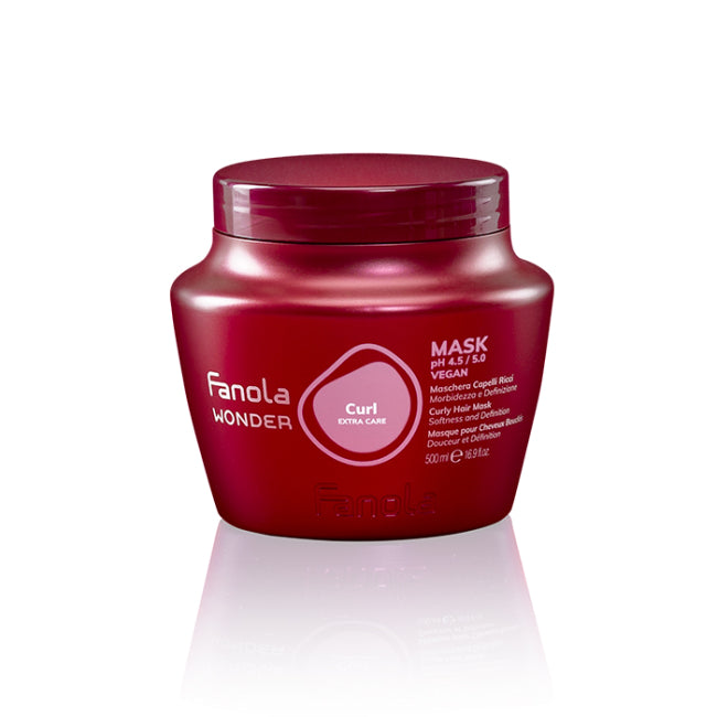 Fanola Curly Shine Maschera Capelli Ricci e Ondulati