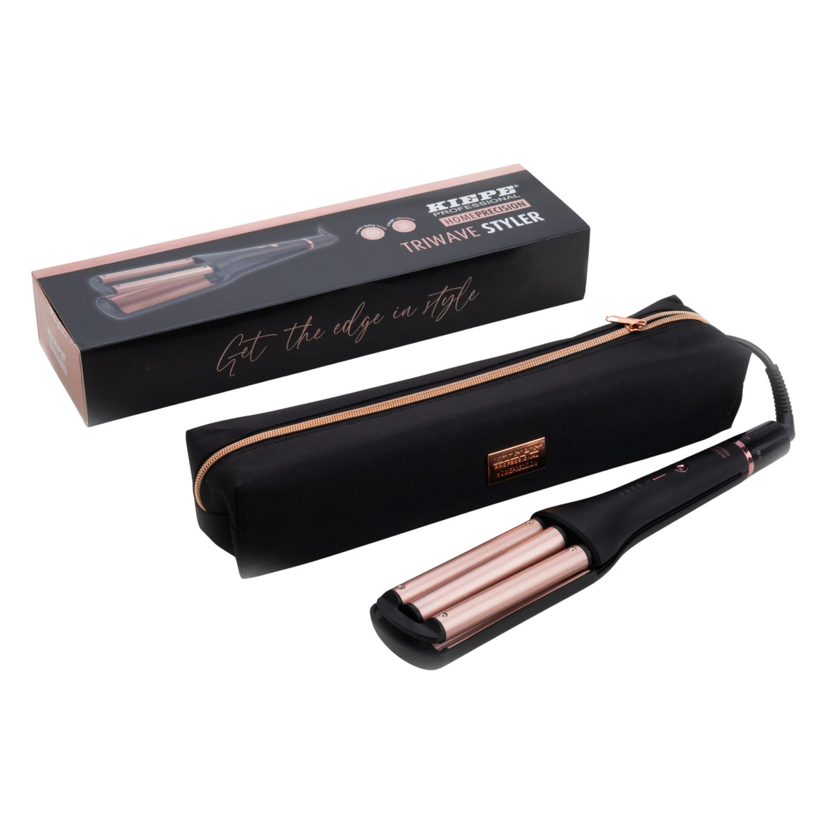 KIEPE TRIWAVE STYLER TRIFERRO PER ONDE DEFINITE