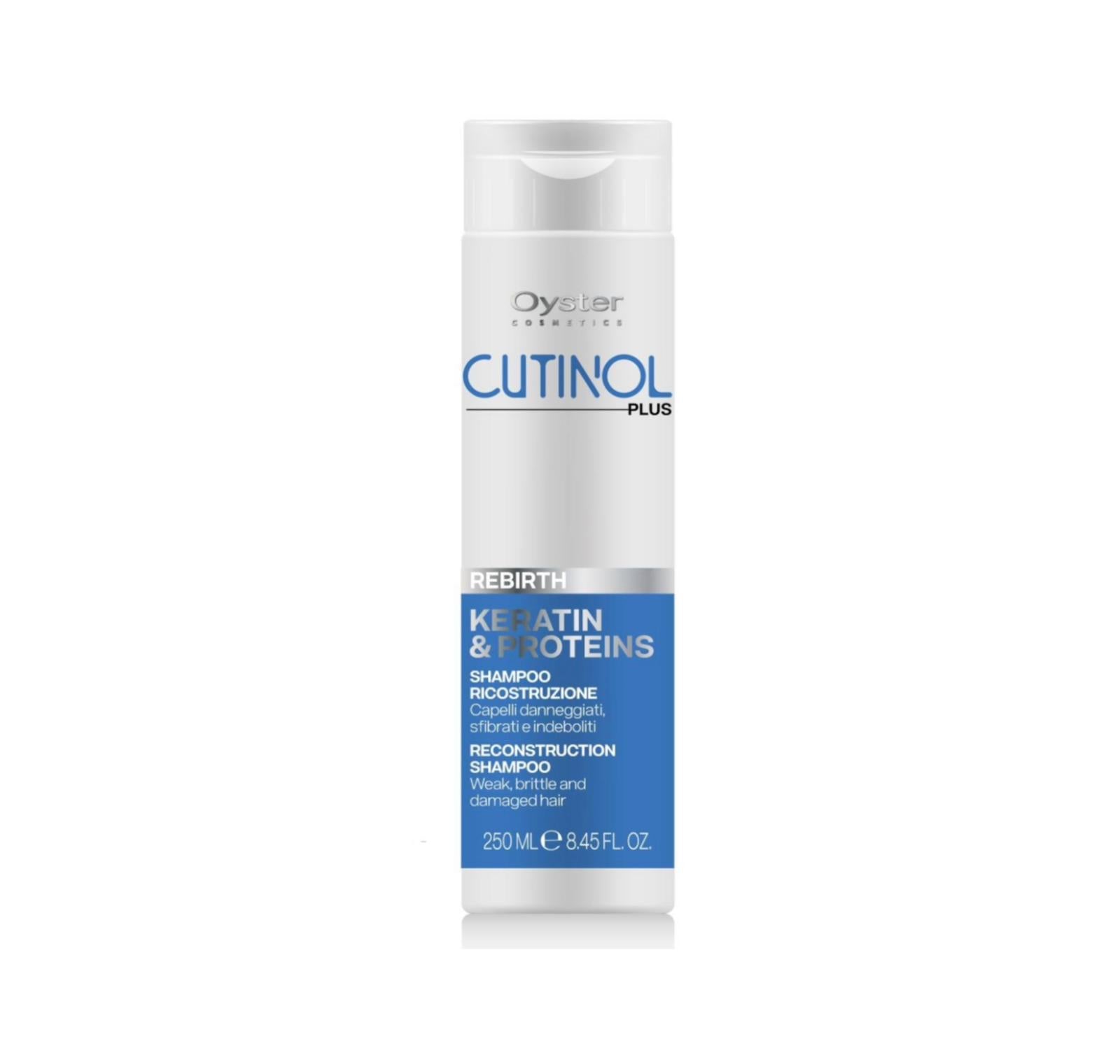 Oyster Rebirth Shampoo Ricostruzione Capelli Danneggiati, Sfibrati e Indeboliti