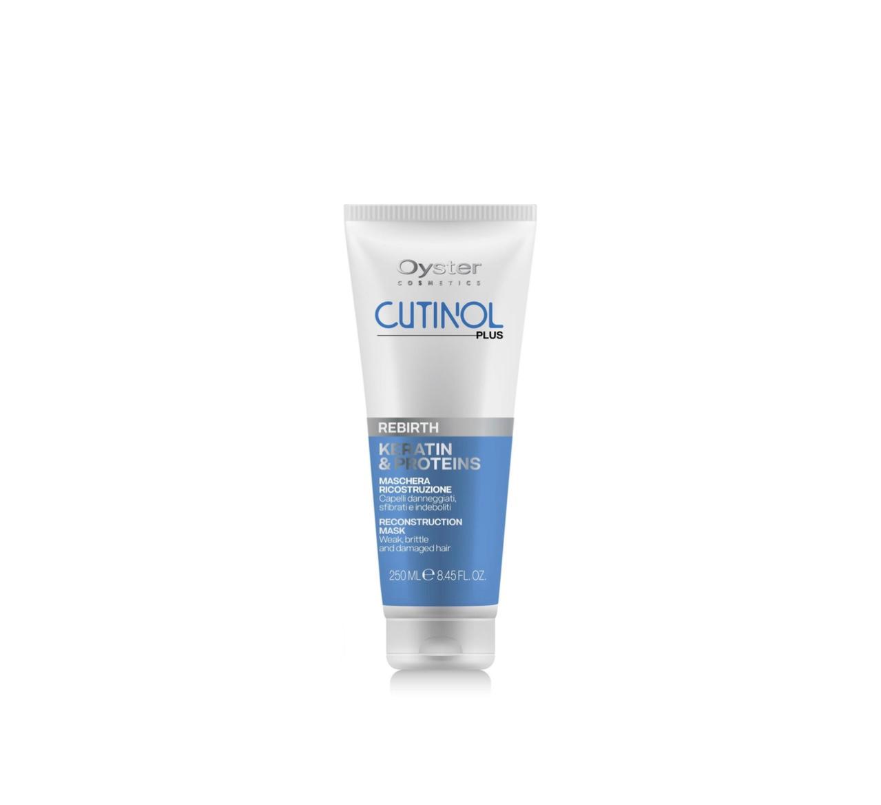 Oyster Rebirth Maschera Ricostruzione Capelli Danneggiati, Sfibrati e Indeboliti