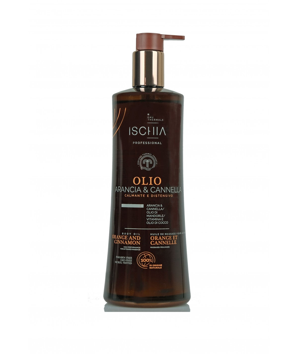 Sali di Ischia Olio Massaggio Arancia e Cannella